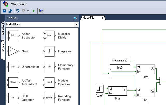 Workbench - Model based design enviroment