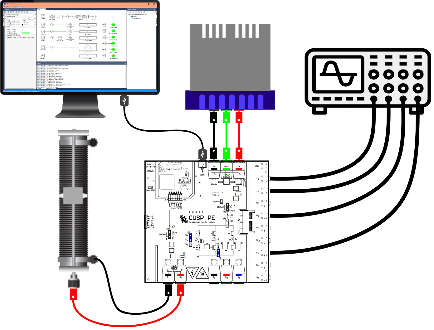 Full-bridge converter wiring diagram